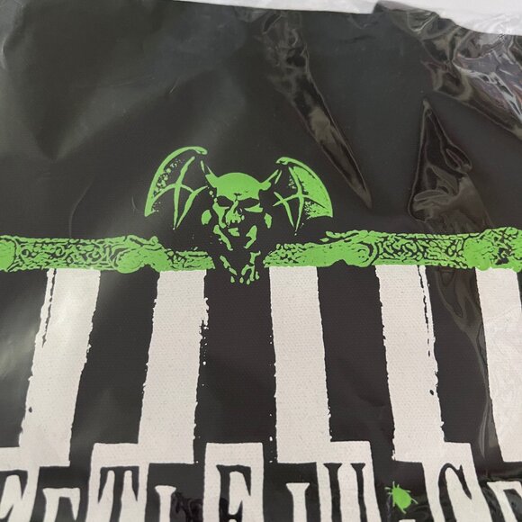 Japan Beetlejuice the Musical Tote Bag & Keychain Charm Set Broadway New - Picture 2 of 6